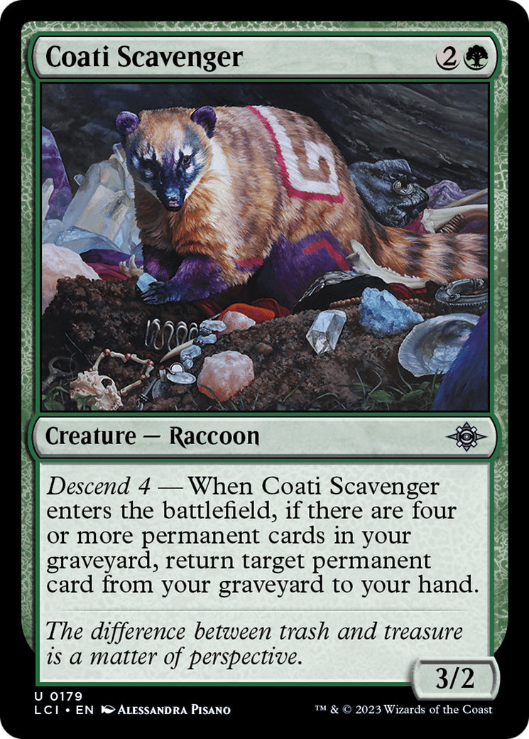 Coati Scavenger [The Lost Caverns of Ixalan] [Foil]