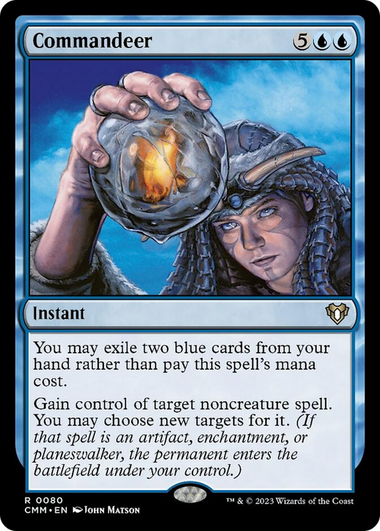 Commandeer [Commander Masters] [Foil]
