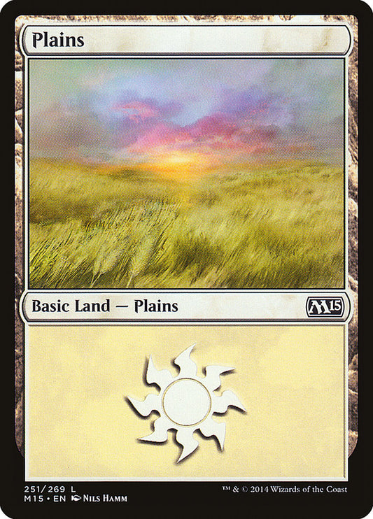 Plains (251) [Core Set 2015] [Foil]