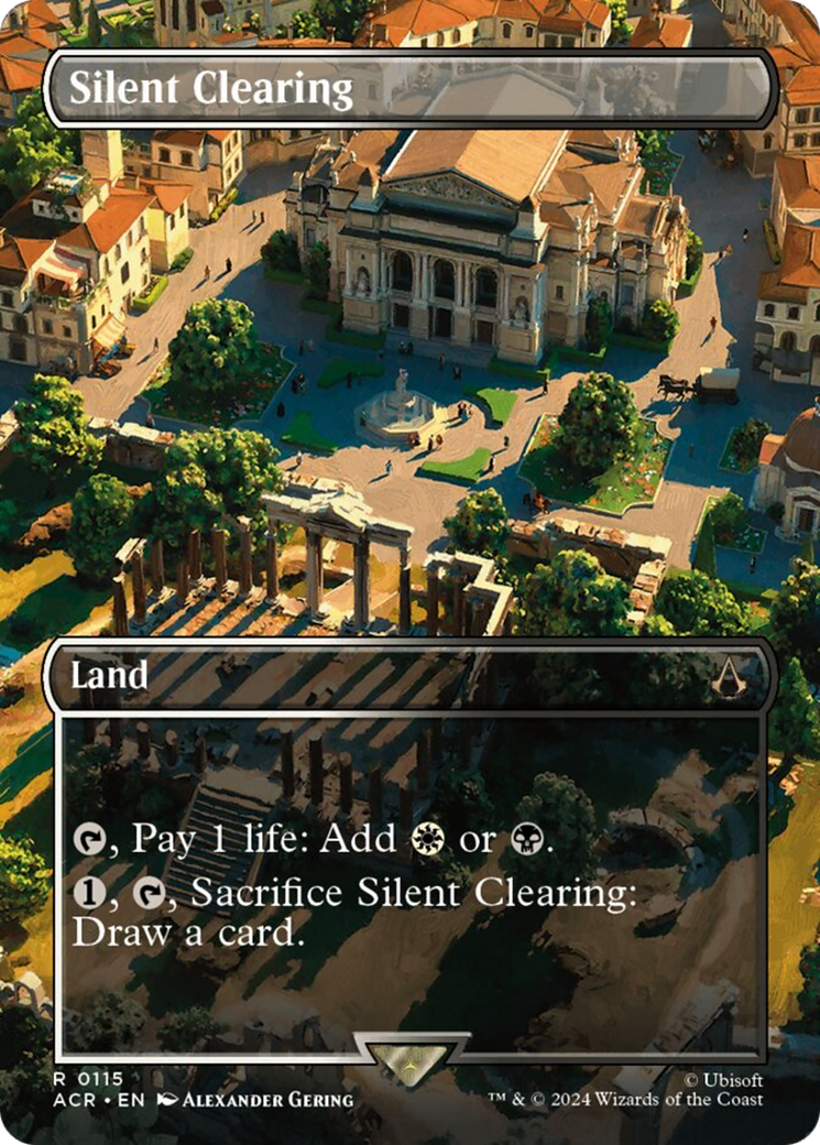 Silent Clearing (Borderless) [Assassin's Creed] [Foil]