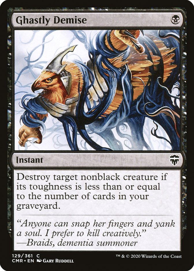 Ghastly Demise [Commander Legends] [Foil]