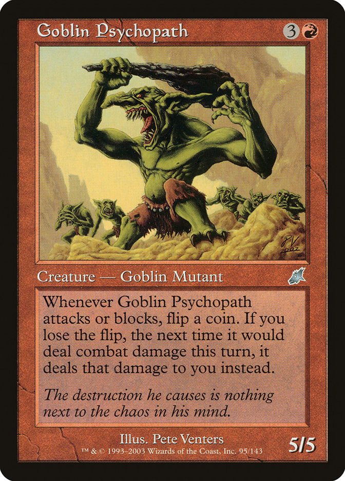 Goblin Psychopath [Scourge] [Foil]