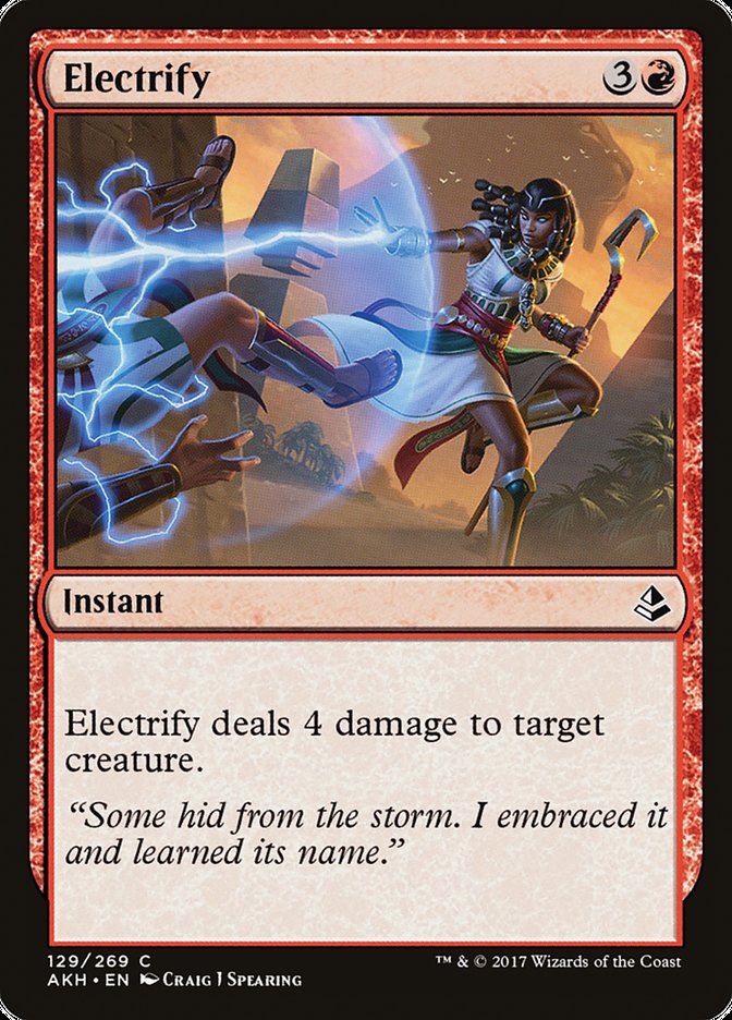 Electrify [Amonkhet] [Foil]