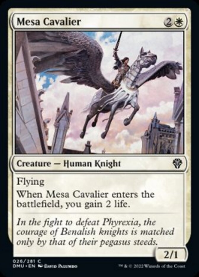 Mesa Cavalier [Dominaria United] [Foil]