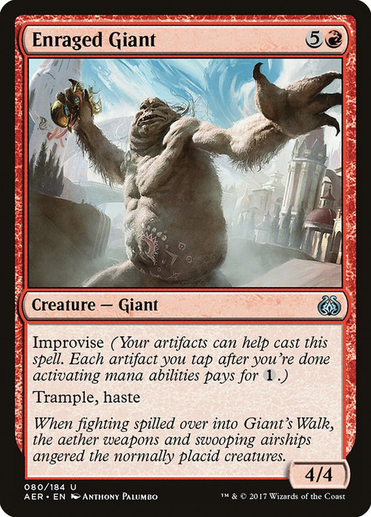 Enraged Giant [Aether Revolt] [Foil]