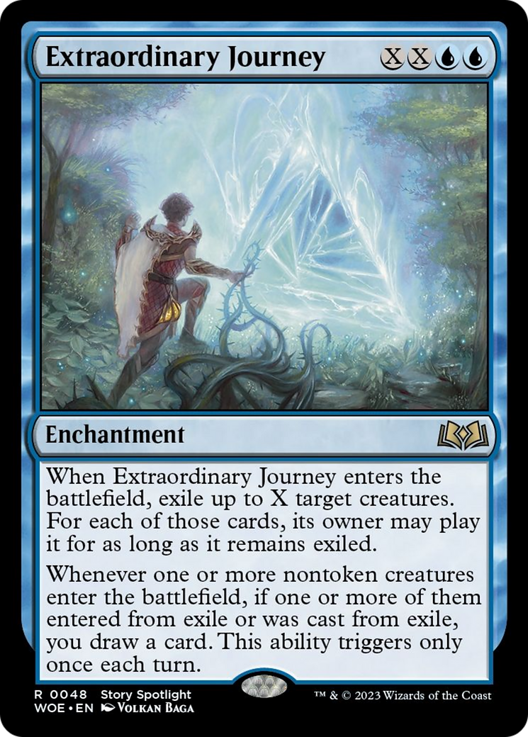 Extraordinary Journey [Wilds of Eldraine] [Foil]
