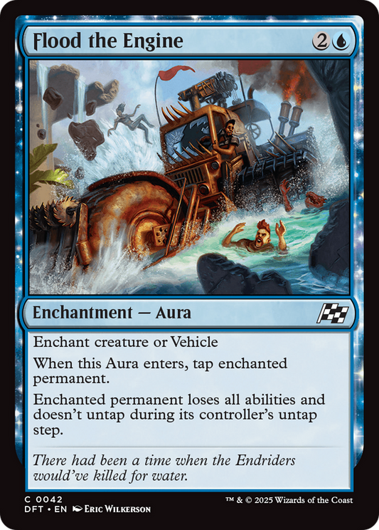 Flood the Engine [Aetherdrift] [Foil]