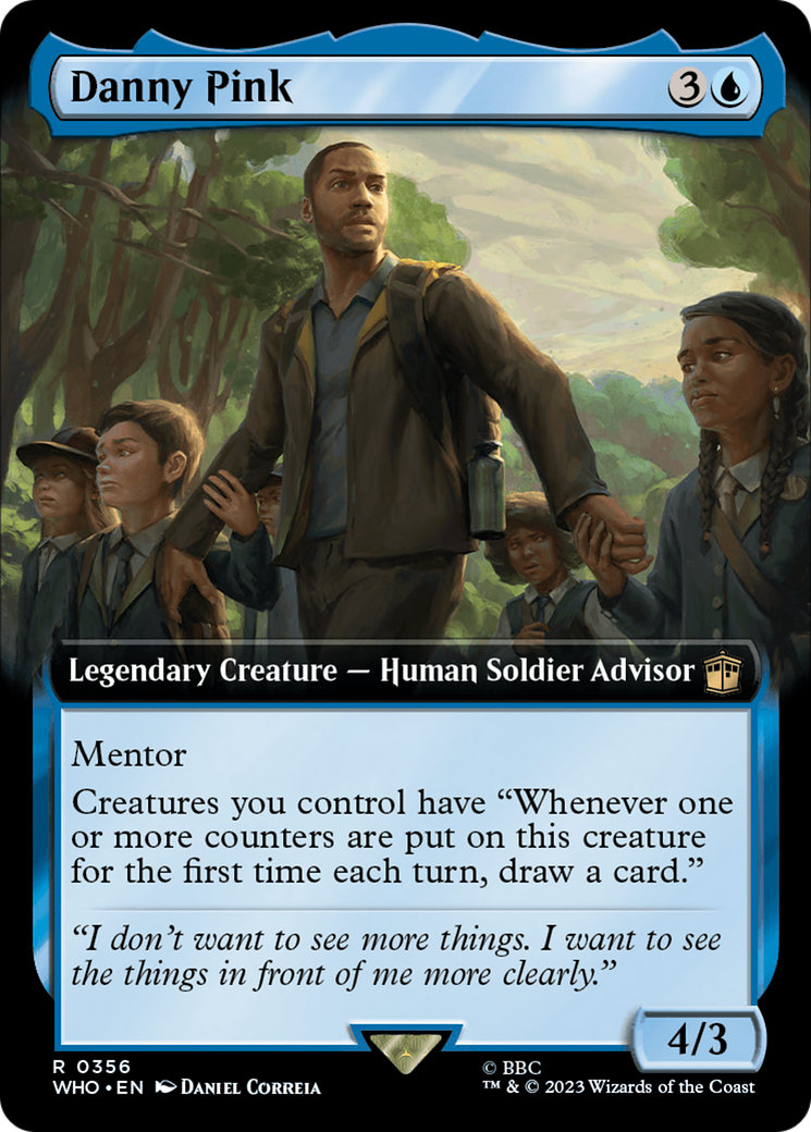 Danny Pink (Extended Art) [Doctor Who] [Foil]