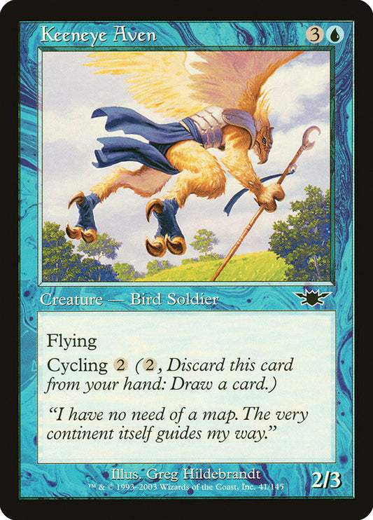 Keeneye Aven [Legions] [Foil]