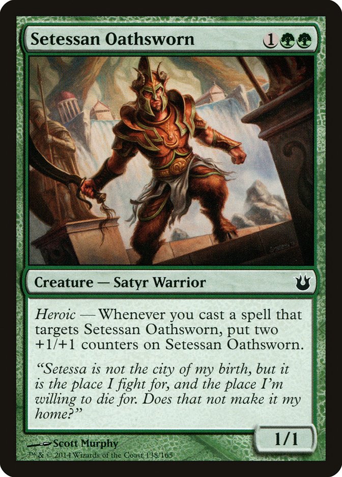 Setessan Oathsworn [Born of the Gods] [Foil]
