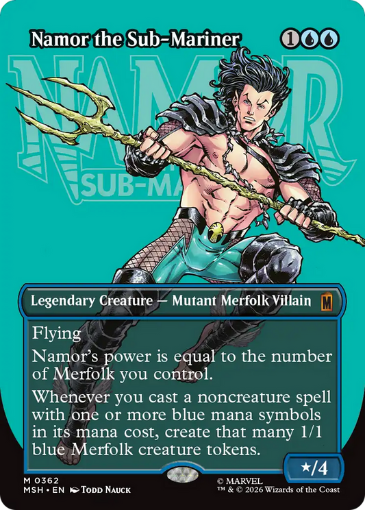 Namor the Sub-Mariner (Borderless) [Marvel Super Heroes]