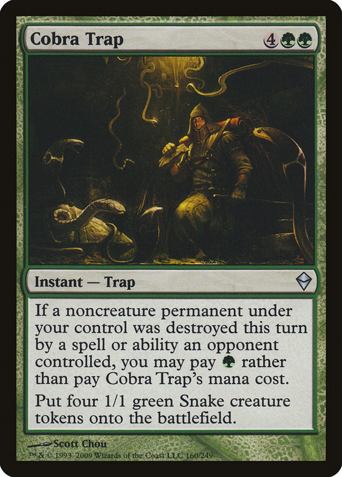Cobra Trap [Zendikar] [Foil]