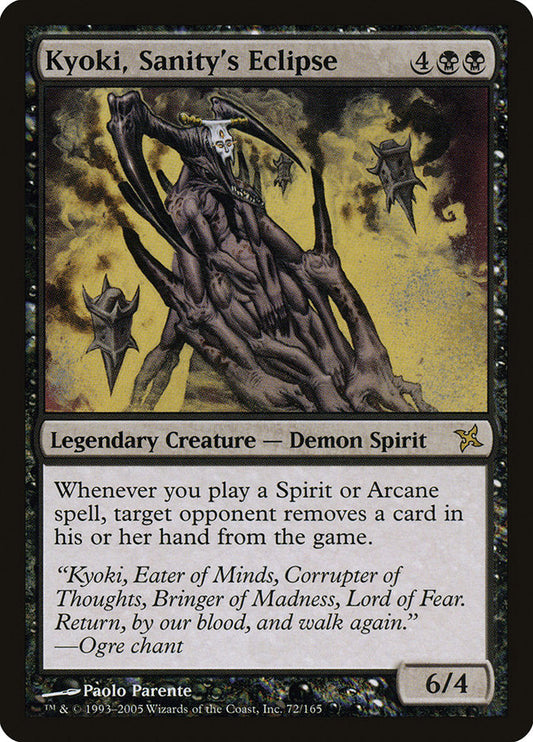 Kyoki, Sanity's Eclipse [Betrayers of Kamigawa] [Foil]