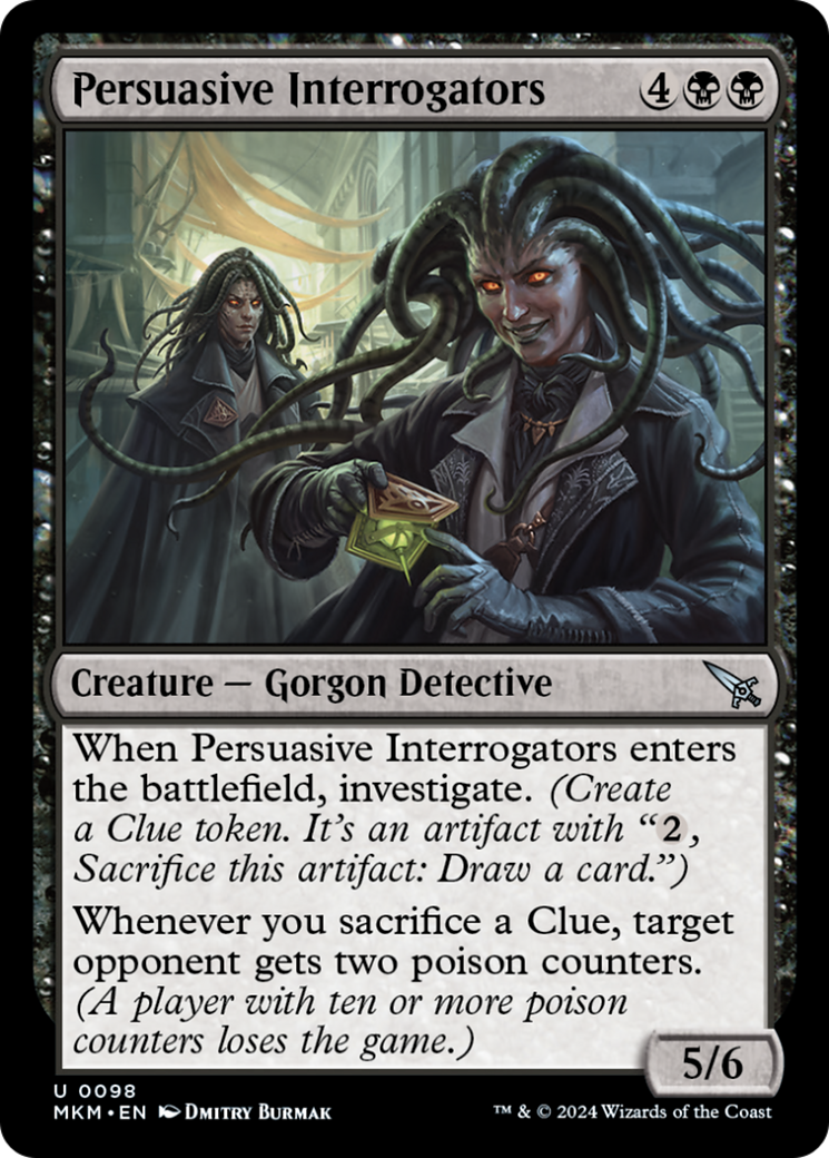Persuasive Interrogators [Murders at Karlov Manor] [Foil]