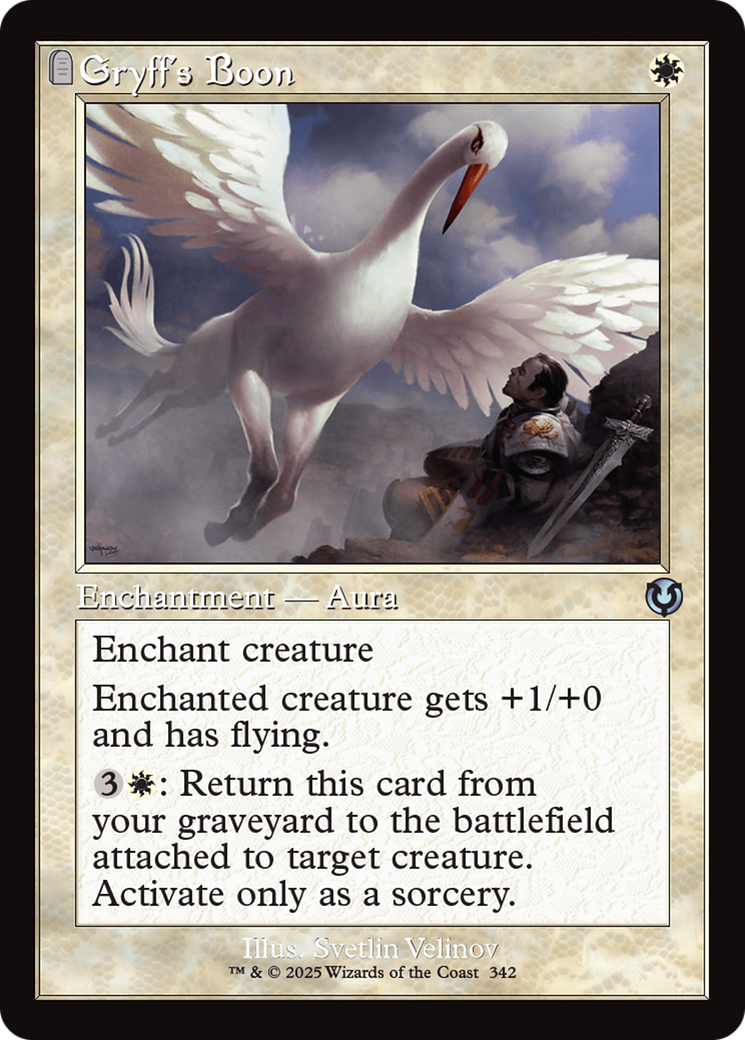 Gryff's Boon (Retro Frame) [Innistrad Remastered] [Foil]