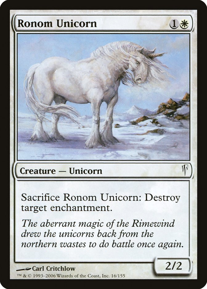Ronom Unicorn [Coldsnap] [Foil]