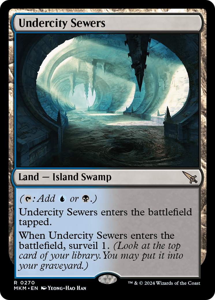 Undercity Sewers [Murders at Karlov Manor] [Foil]