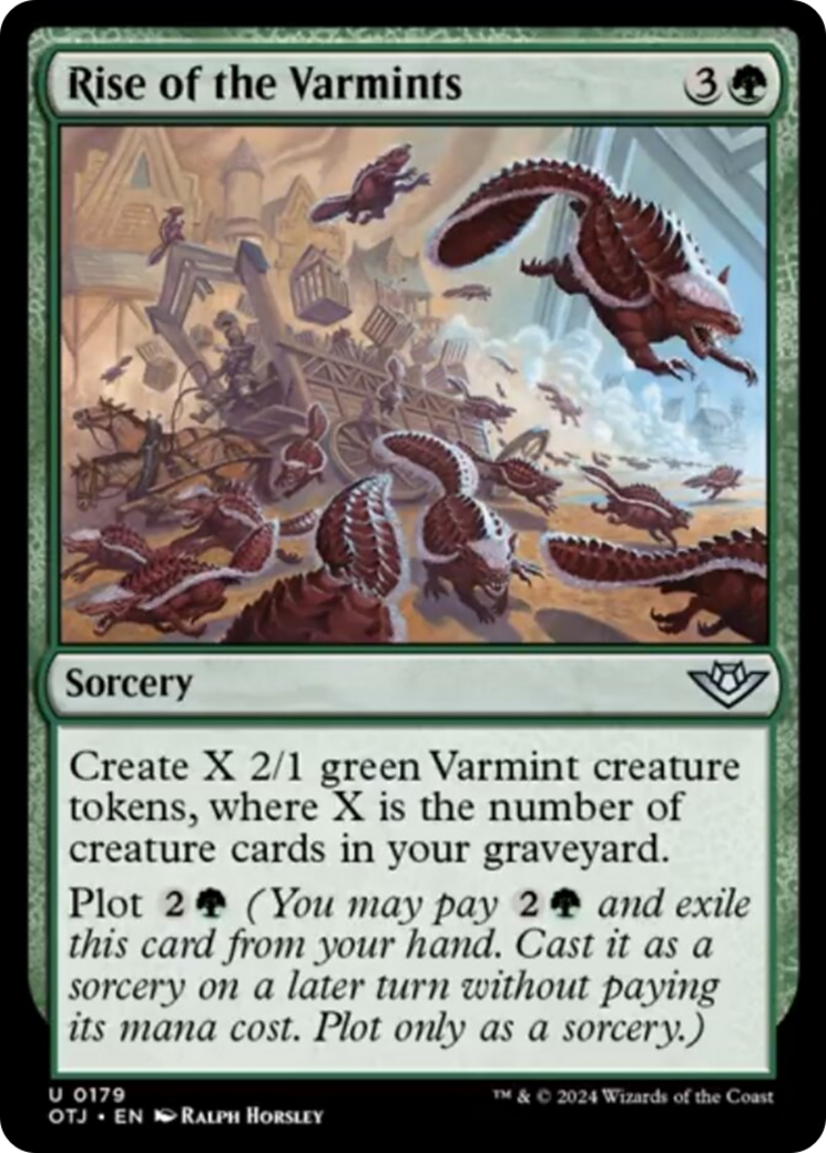 Rise of the Varmints [Outlaws of Thunder Junction] [Foil]