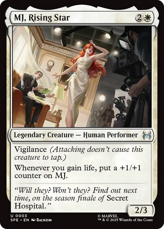 MJ, Rising Star [Marvel's Spider-Man: Eternal-Legal] [Foil]
