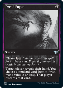 Dread Fugue [Innistrad: Double Feature] [Foil]
