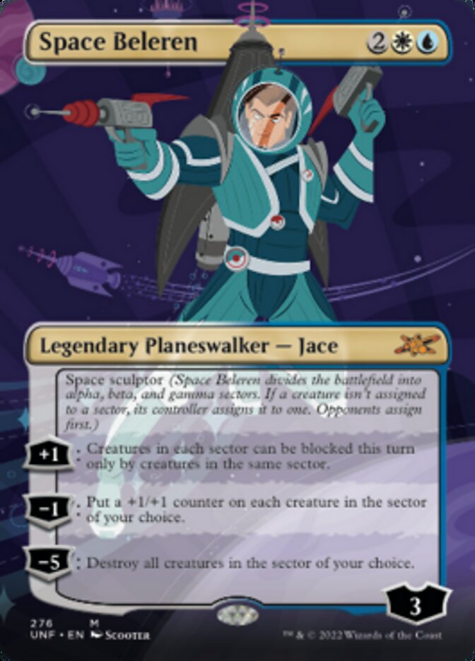 Space Beleren (Borderless) [Unfinity] [Foil]