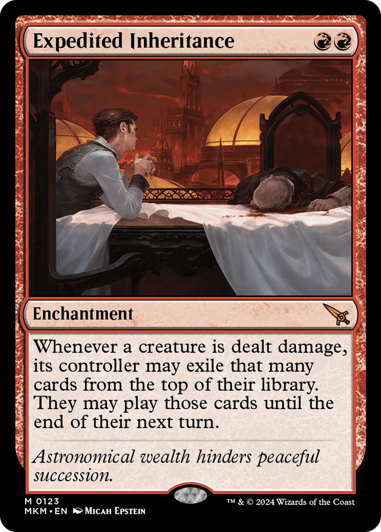 Expedited Inheritance [Murders at Karlov Manor] [Foil]