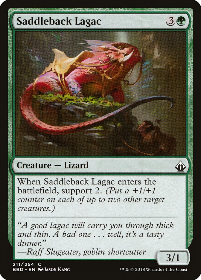 Saddleback Lagac [Battlebond] [Foil]