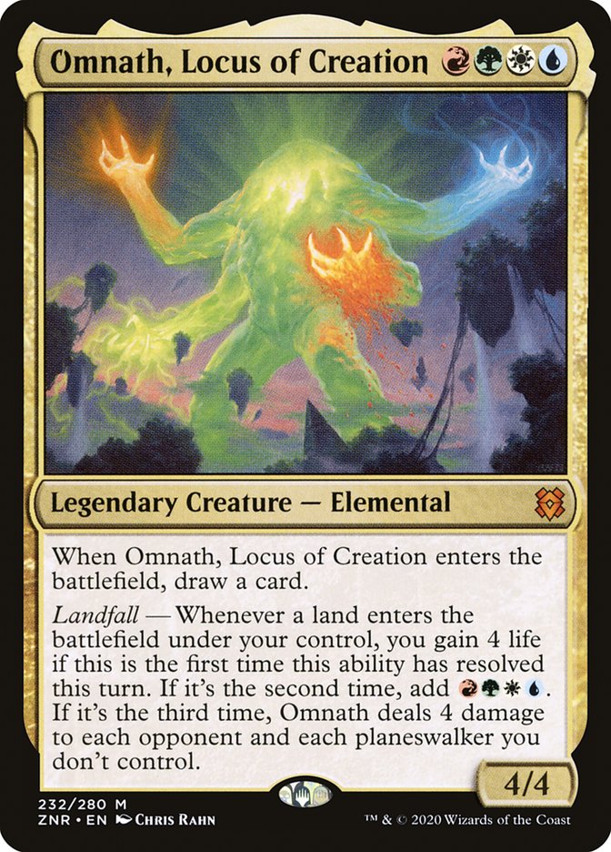 Omnath, Locus of Creation [Zendikar Rising] [Foil]