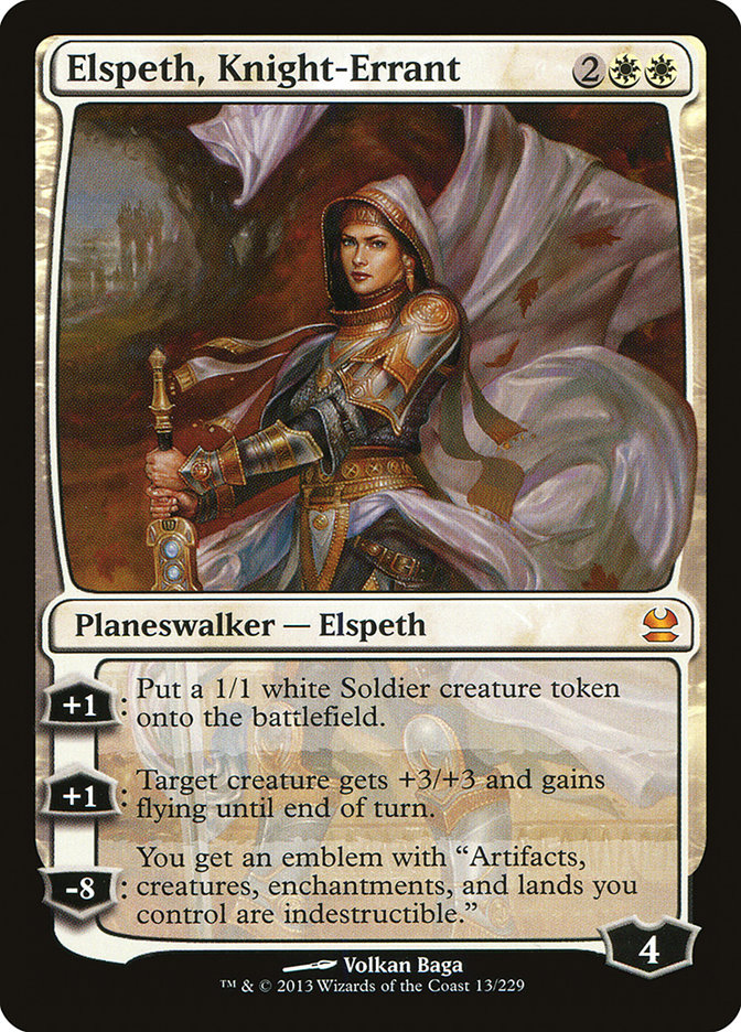 Elspeth, Knight-Errant [Modern Masters] [Foil]