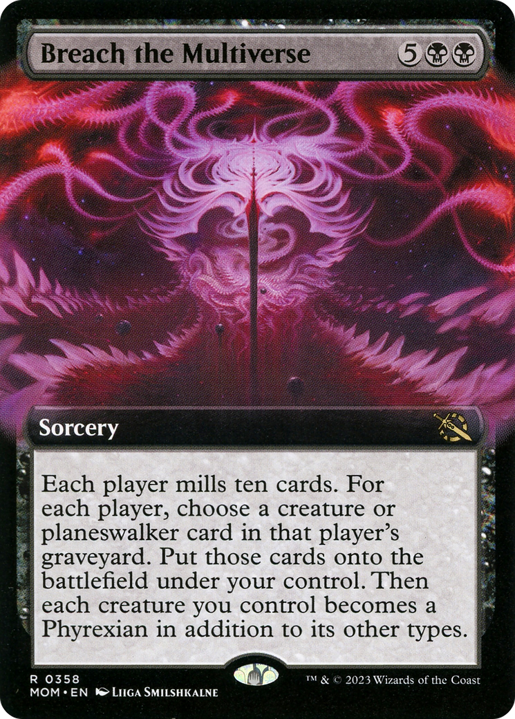 Breach the Multiverse (Extended Art) [March of the Machine] [Foil]