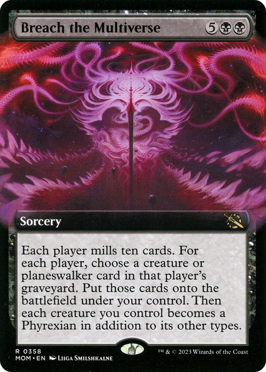 Breach the Multiverse (Extended Art) [March of the Machine] [Foil]