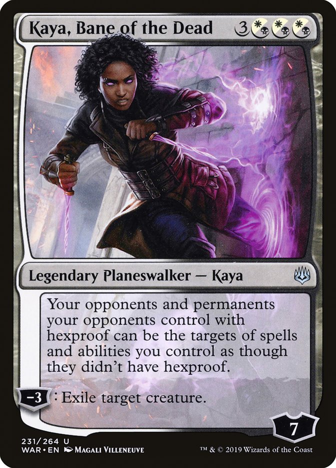Kaya, Bane of the Dead [War of the Spark] [Foil]