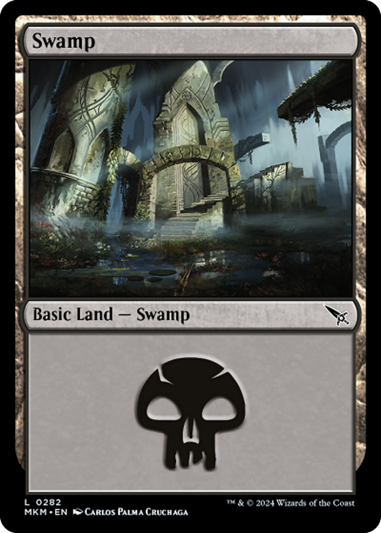 Swamp (0282) [Murders at Karlov Manor] [Foil]