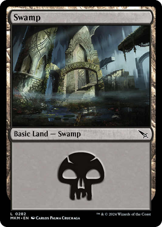 Swamp (0282) [Murders at Karlov Manor] [Foil]