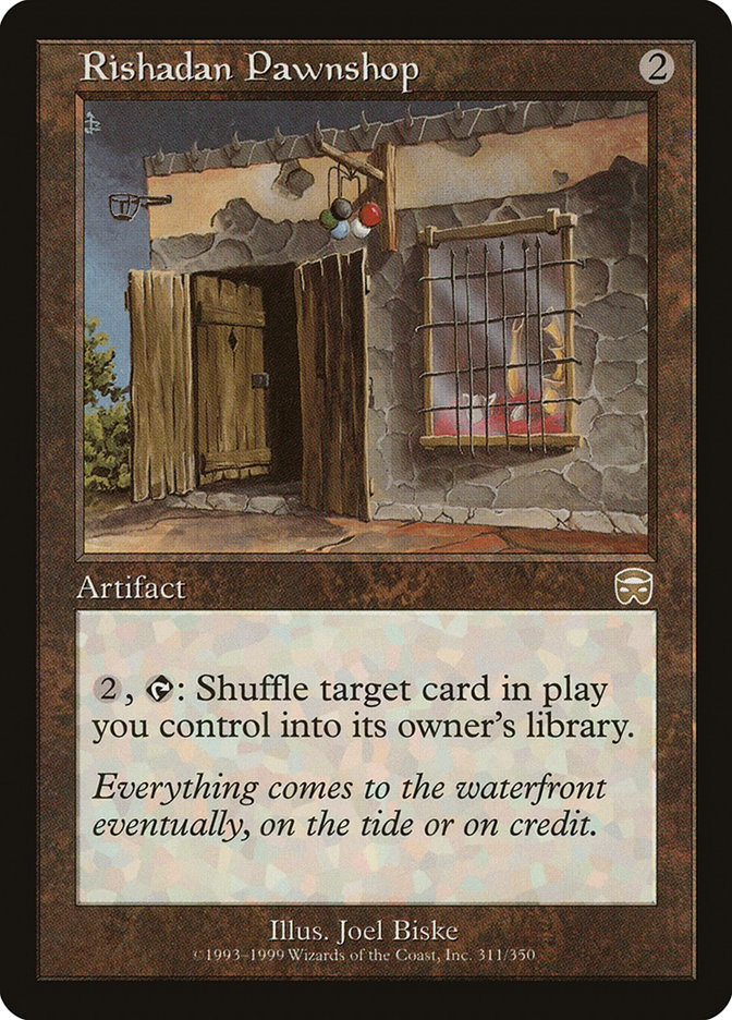 Rishadan Pawnshop [Mercadian Masques] [Foil]