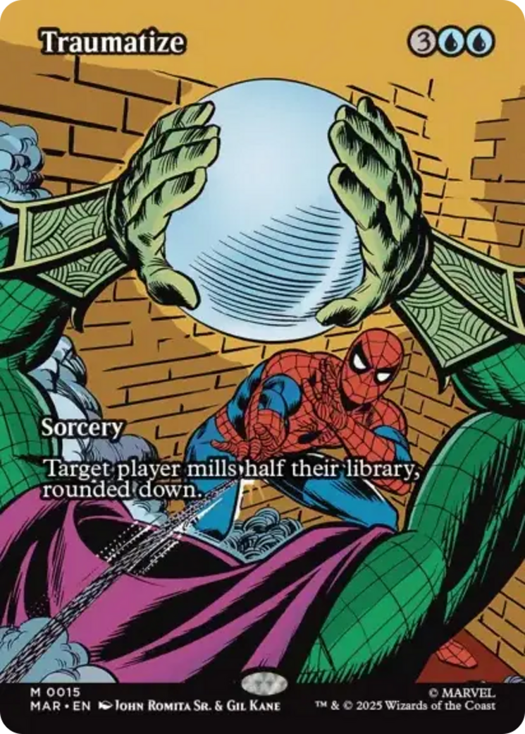 Traumatize (Borderless) [Marvel's Spider-Man: Eternal-Legal] [Foil]