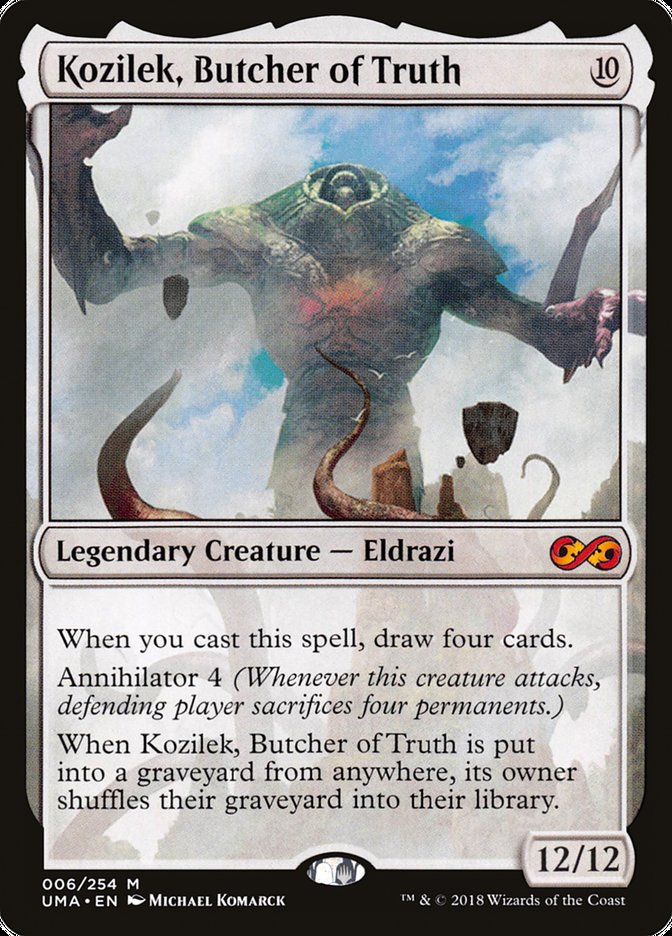 Kozilek, Butcher of Truth [Ultimate Masters] [Foil]