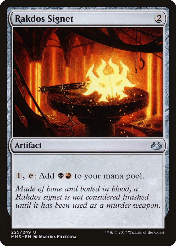 Rakdos Signet [Modern Masters 2017] [Foil]