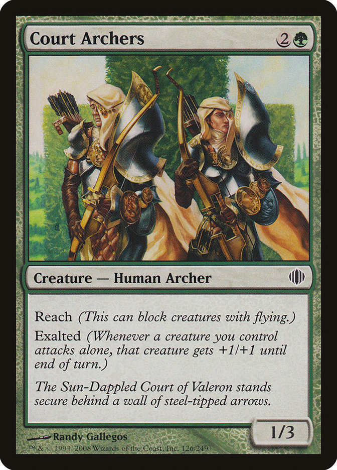 Court Archers [Shards of Alara] [Foil]