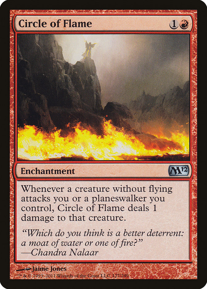 Circle of Flame [Core Set 2012] [Foil]