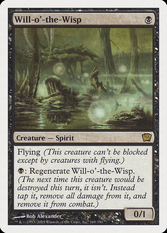 Will-o'-the-Wisp [Ninth Edition] [Foil]