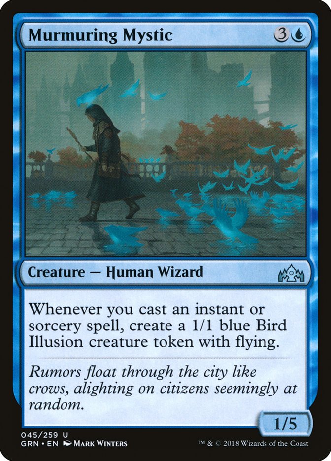 Murmuring Mystic [Guilds of Ravnica] [Foil]