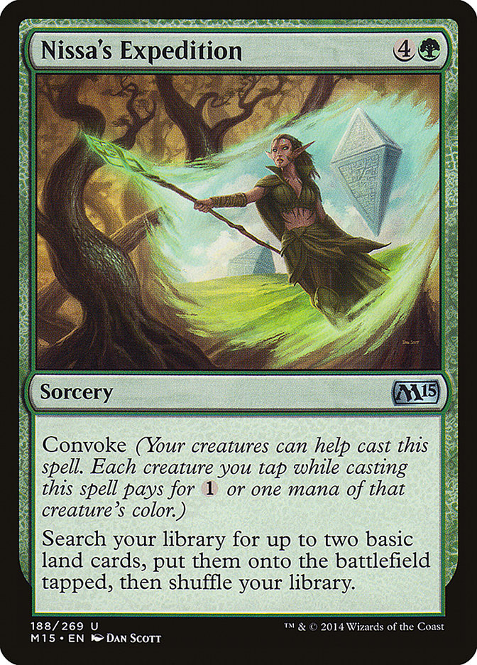 Nissa's Expedition [Core Set 2015] [Foil]