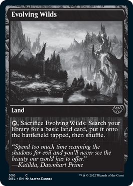Evolving Wilds (530) [Innistrad: Double Feature] [Foil]