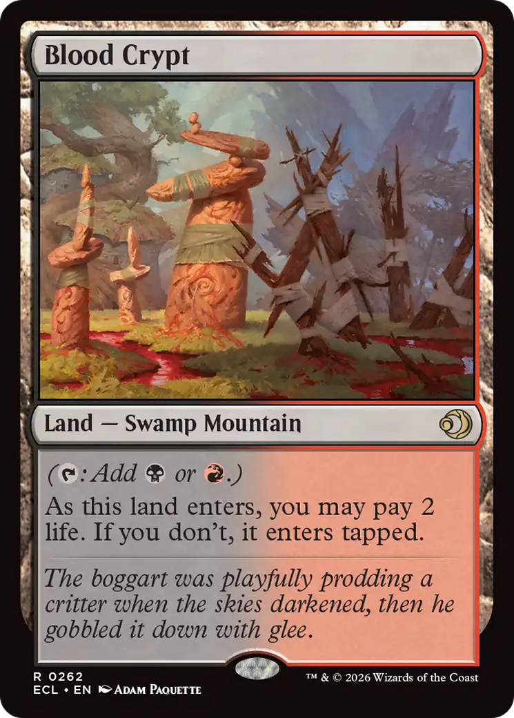 Blood Crypt [Lorwyn Eclipsed] [Foil]
