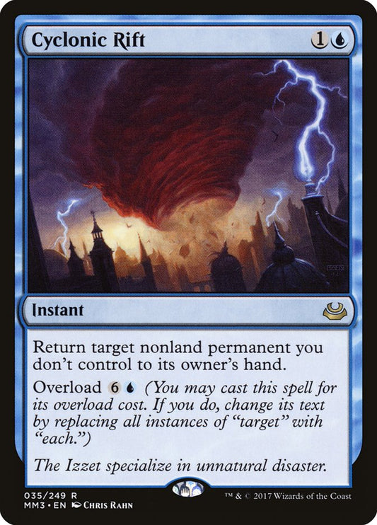 Cyclonic Rift [Modern Masters 2017] [Foil]