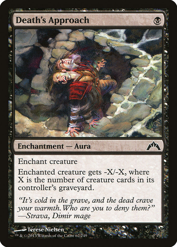 Death's Approach [Gatecrash] [Foil]