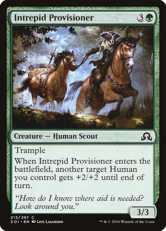 Intrepid Provisioner [Shadows over Innistrad] [Foil]