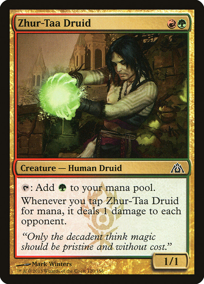 Zhur-Taa Druid [Dragon's Maze] [Foil]