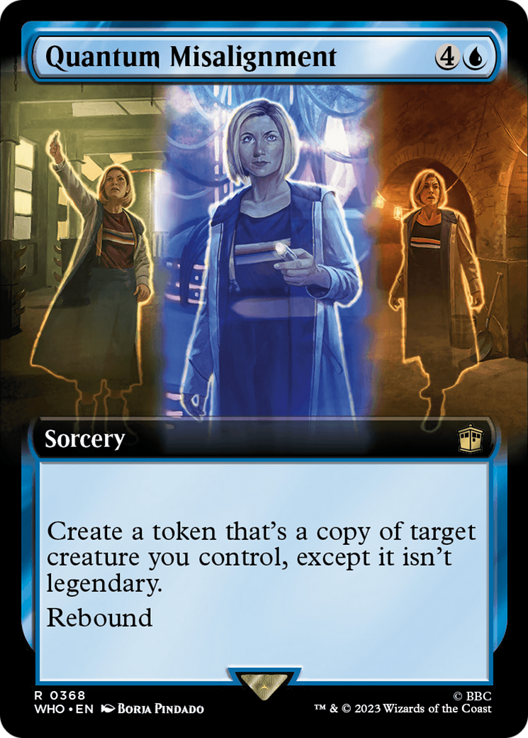 Quantum Misalignment (Extended Art) [Doctor Who] [Foil]